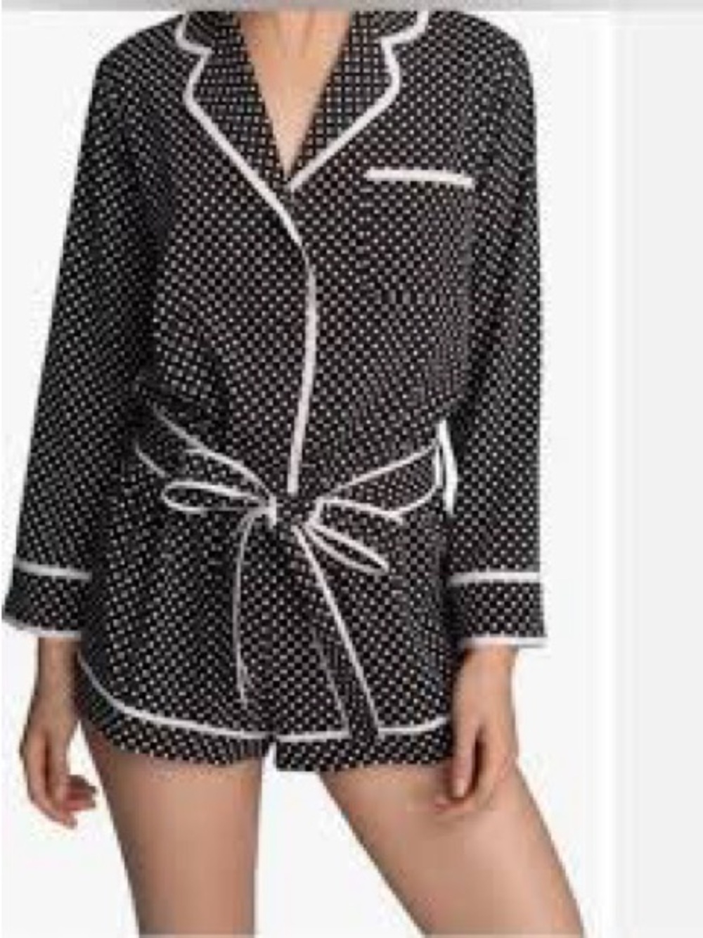 Kate Spade New York Polka Dot Sleep Lounge Romper